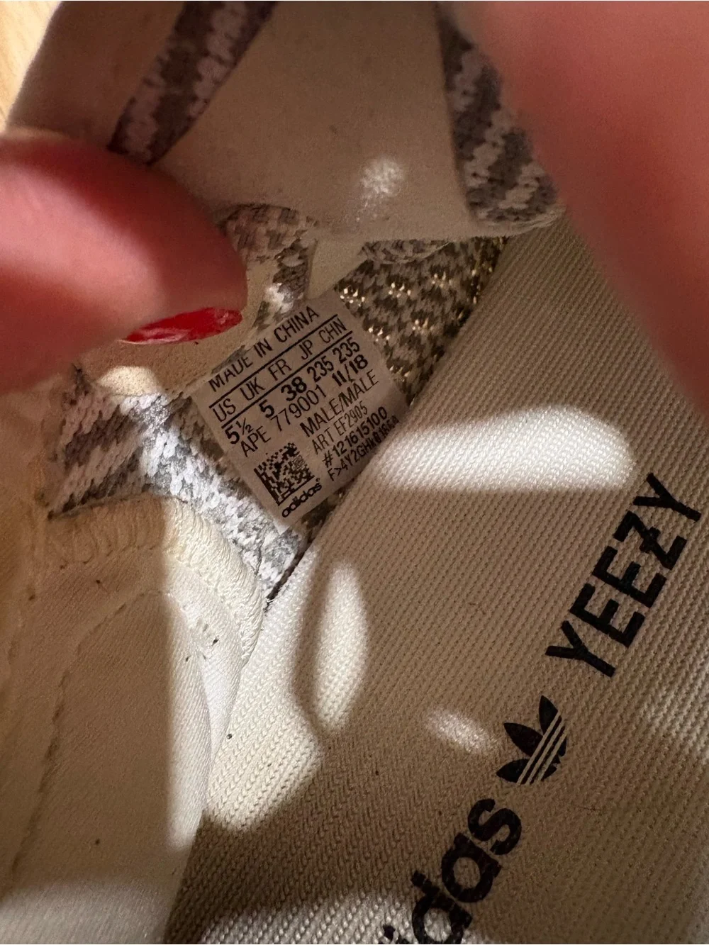 adidas Men's Knit Sneakers in Cream and Pale Yellow